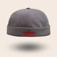 Bonnet docker A Moment gris, packshot vue de profil