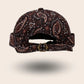 Bonnet docker Bandana marron, packshot vue de profil