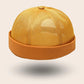 Bonnet docker Filet jaune, packshot vue de profil