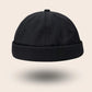 Bonnet docker Nylon noir, packshot vue de profil