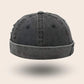 Bonnet docker Streetwear noir, packshot vue de profil