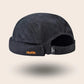 Bonnet docker Mwah noir, packshot vue de profil