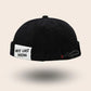 Bonnet docker Skate noir, packshot vue de profil