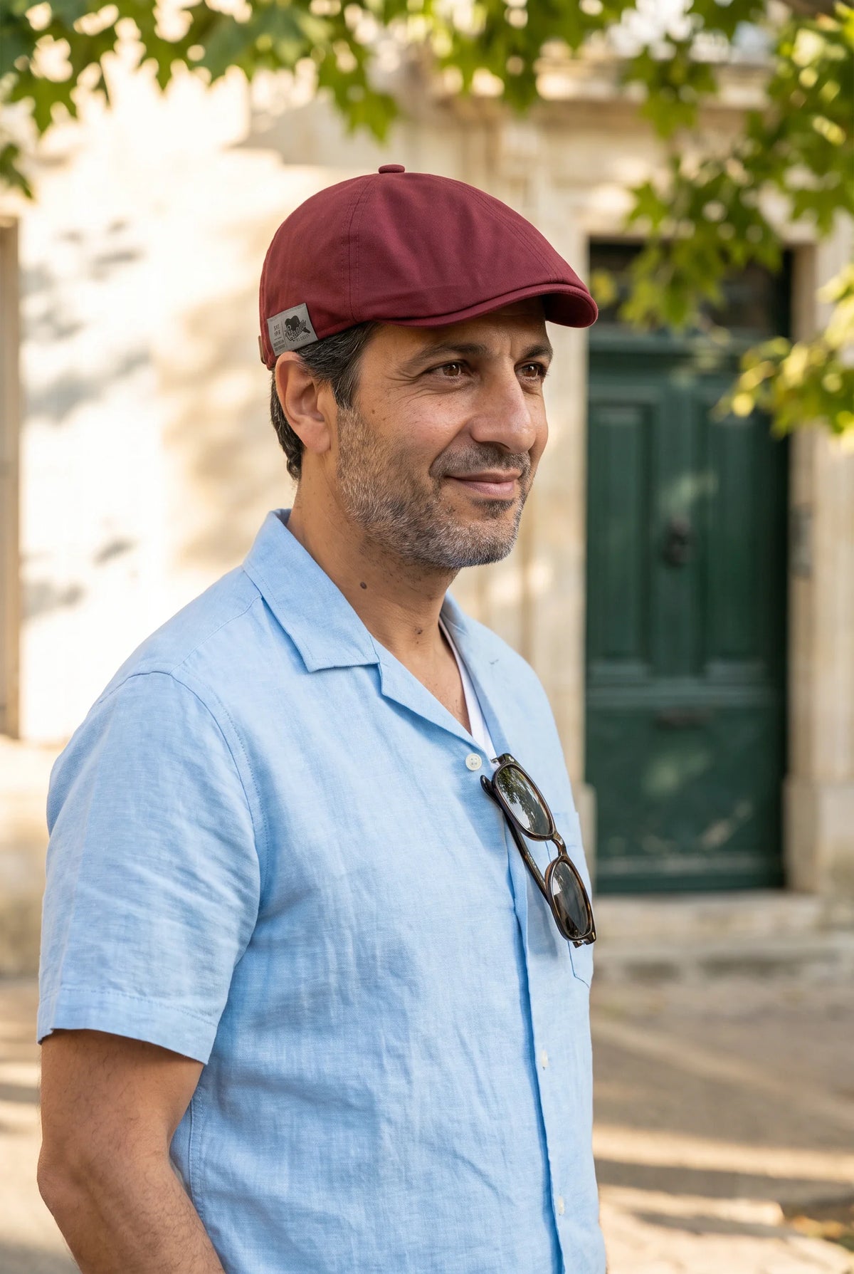 Casquette été portée - extérieur