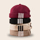Bonnets docker Breton Rayé empilés en 4 coloris avec bandes