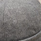 Gros plan sur la matière du bonnet docker Coton Piqué gris chiné clair