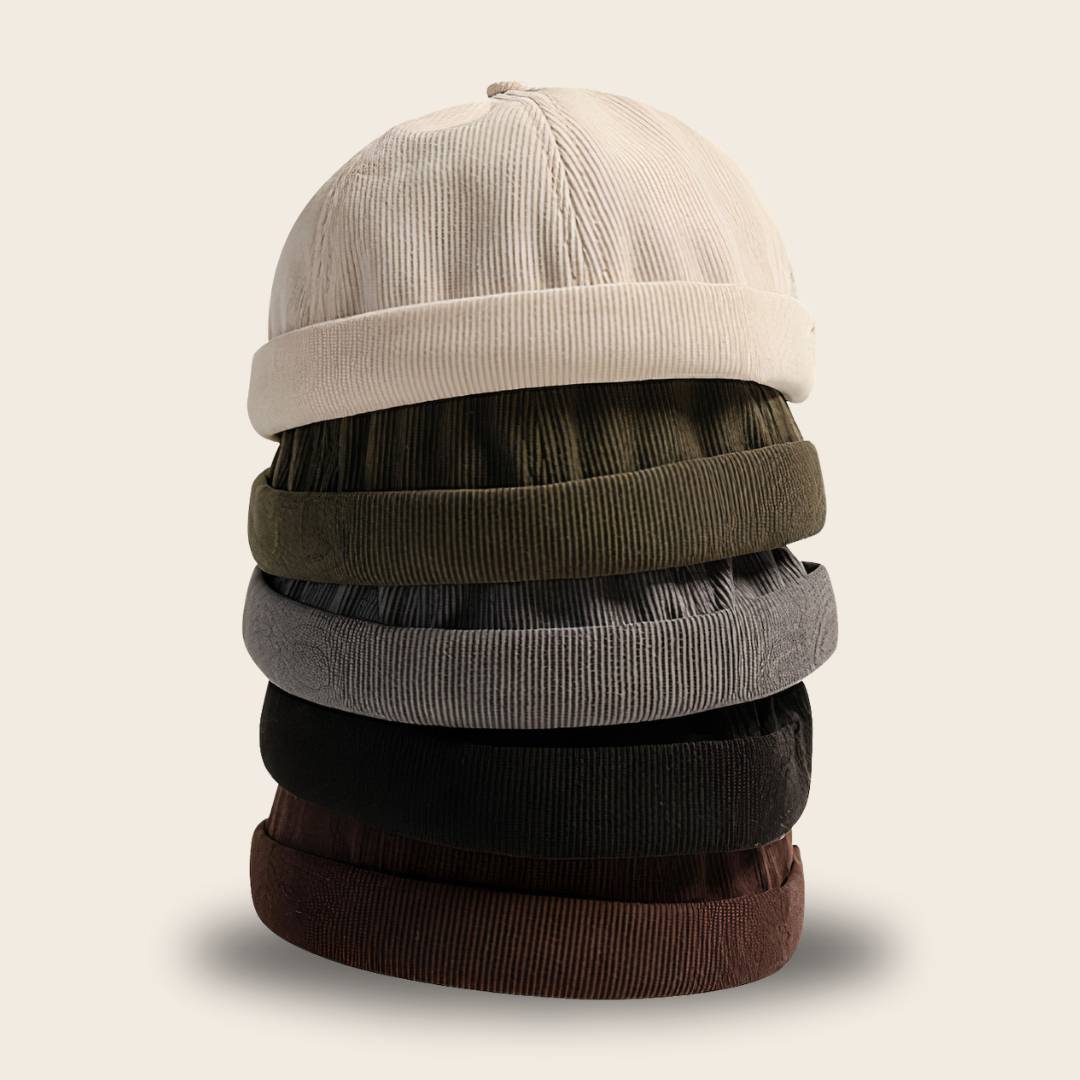 Bonnets docker en Velours empilés en 5 coloris