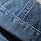 Gros plan sur la matière du bonnet docker Miki Jeans