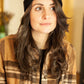 Bonnet docker Velours noir porté par une femme