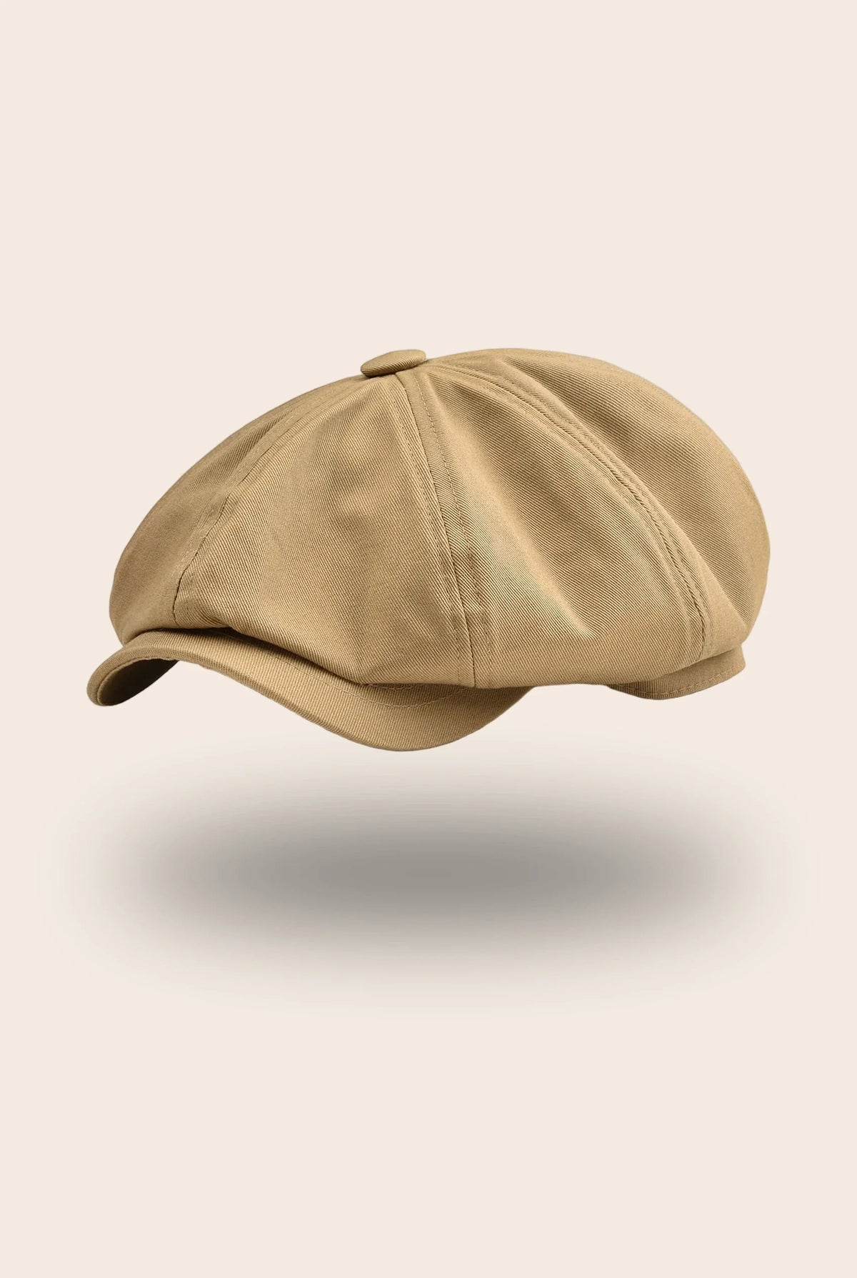 Casquette gavroche coton kaki