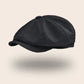Casquette gavroche coton noir