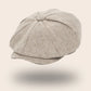 Casquette gavroche femme café clair
