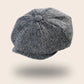 Casquette gavroche femme gris chiné