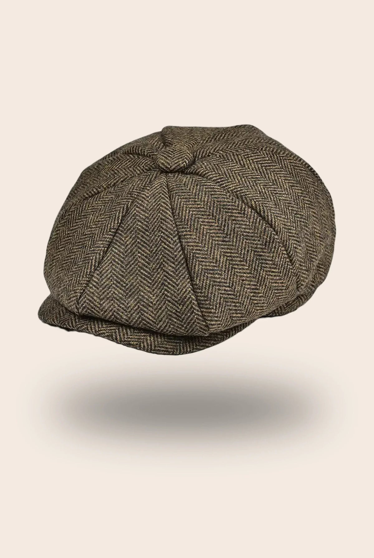 Casquette gavroche femme kaki