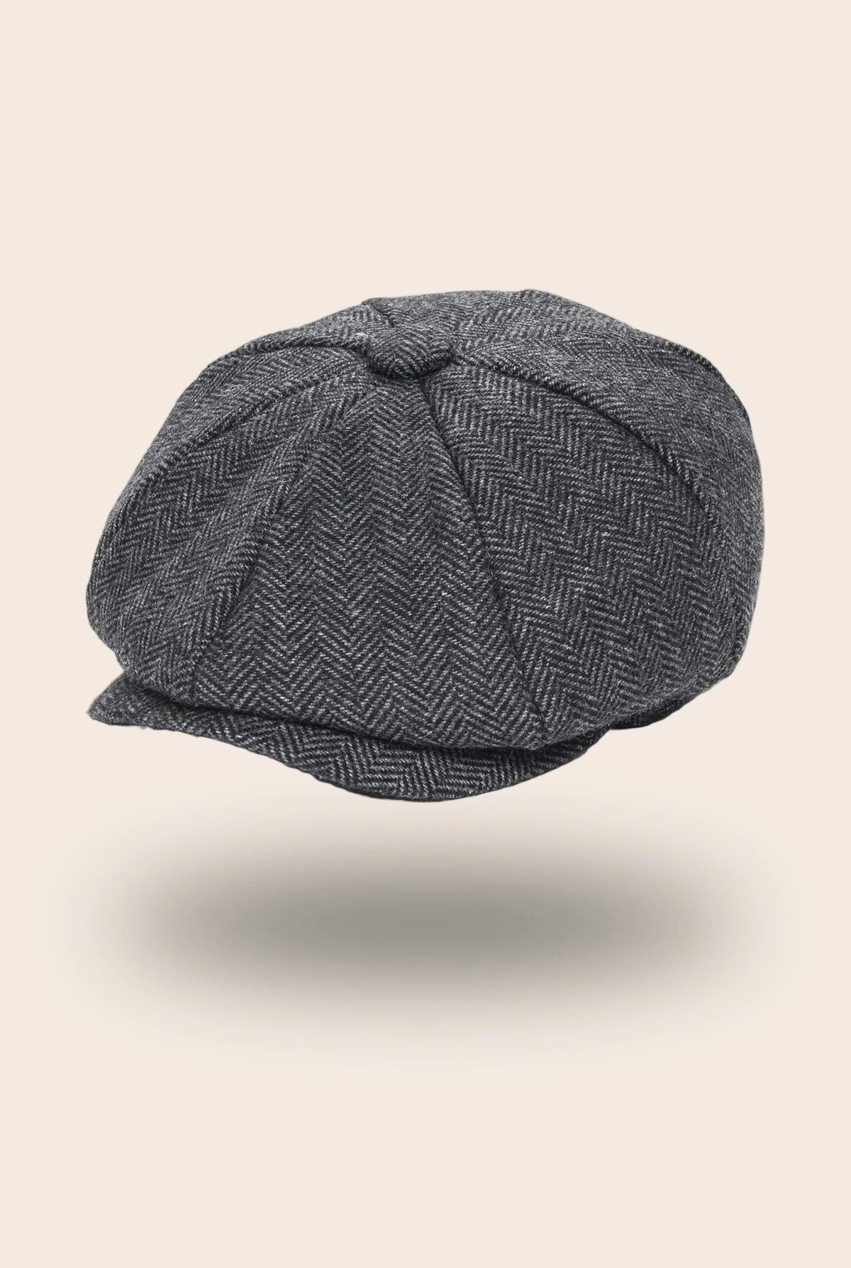 Casquette gavroche femme noir
