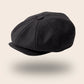Casquette gavroche homme noir