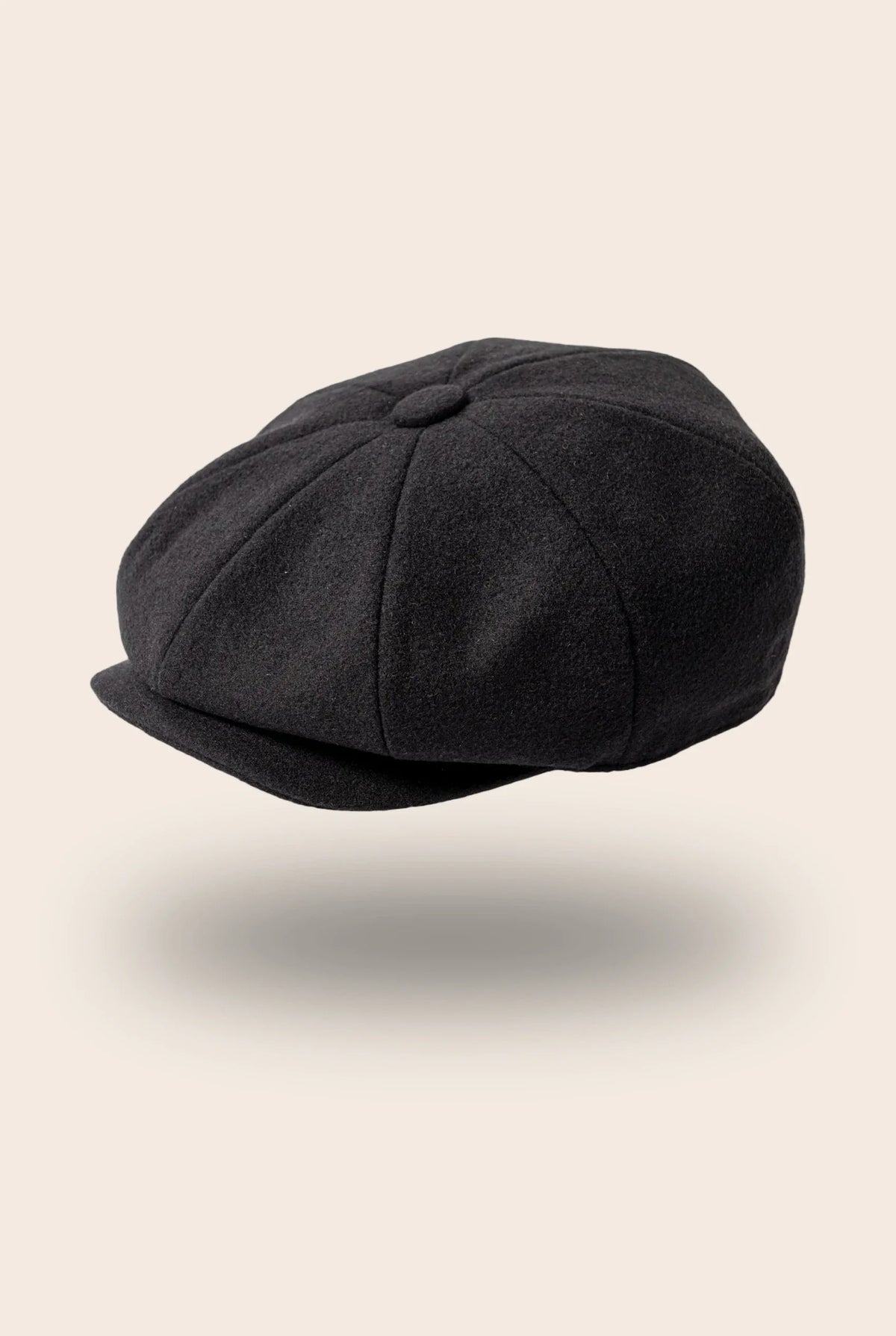 Casquette gavroche homme noir