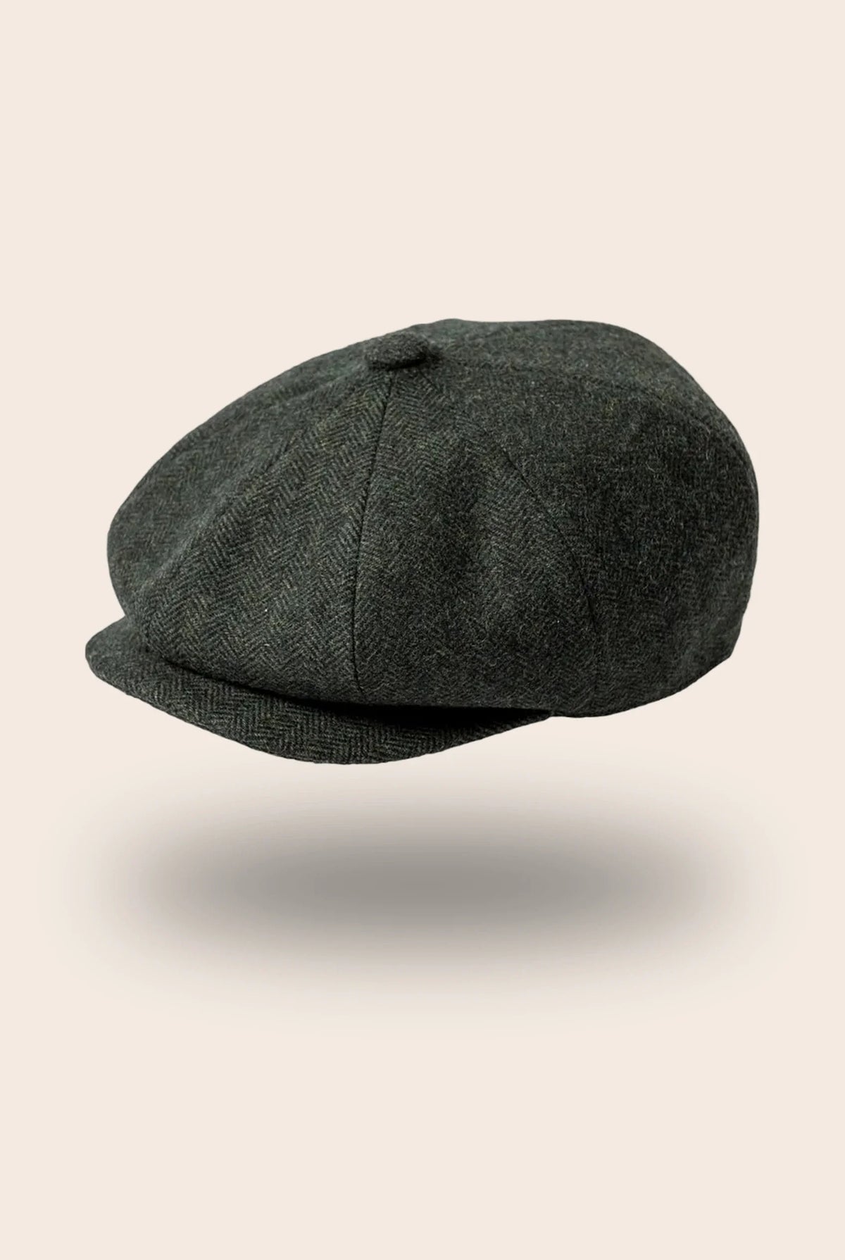 Casquette gavroche homme vert