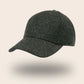 Casquette tweed vert armée