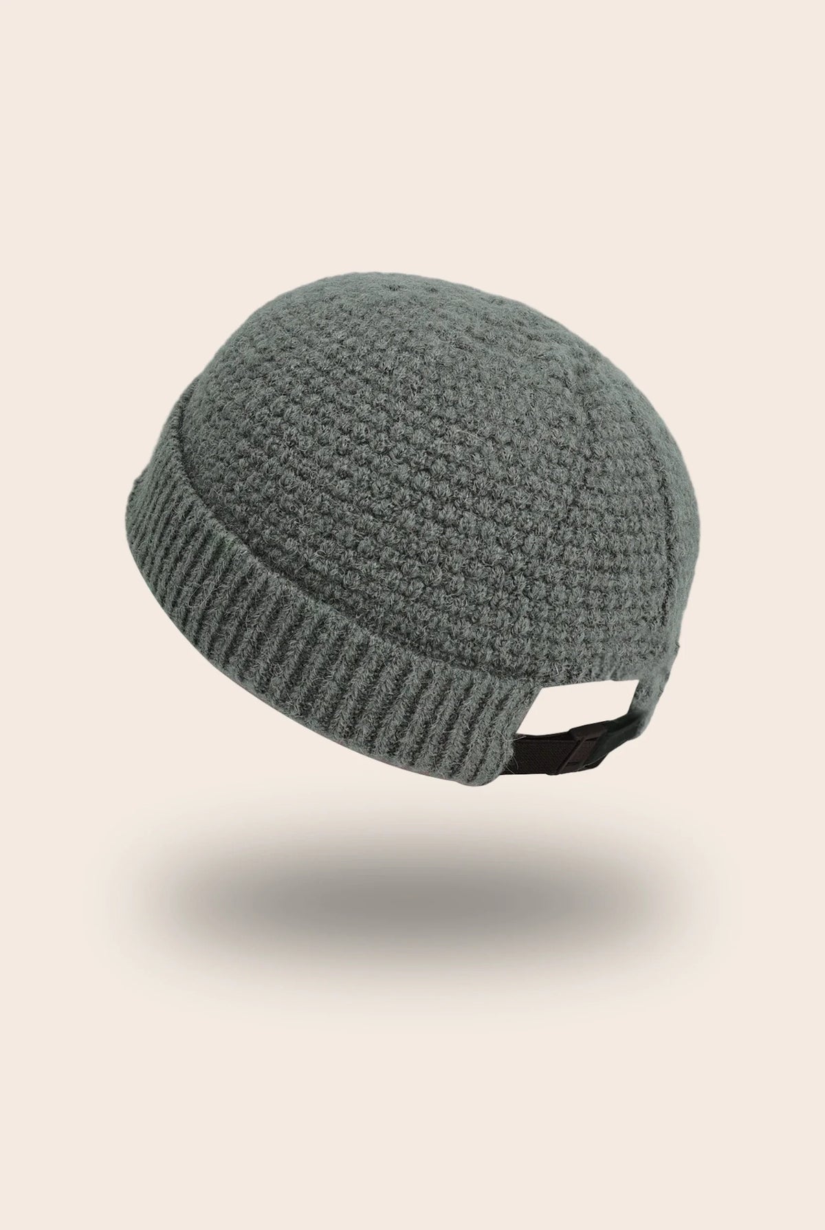 Docker tricot gris foncé