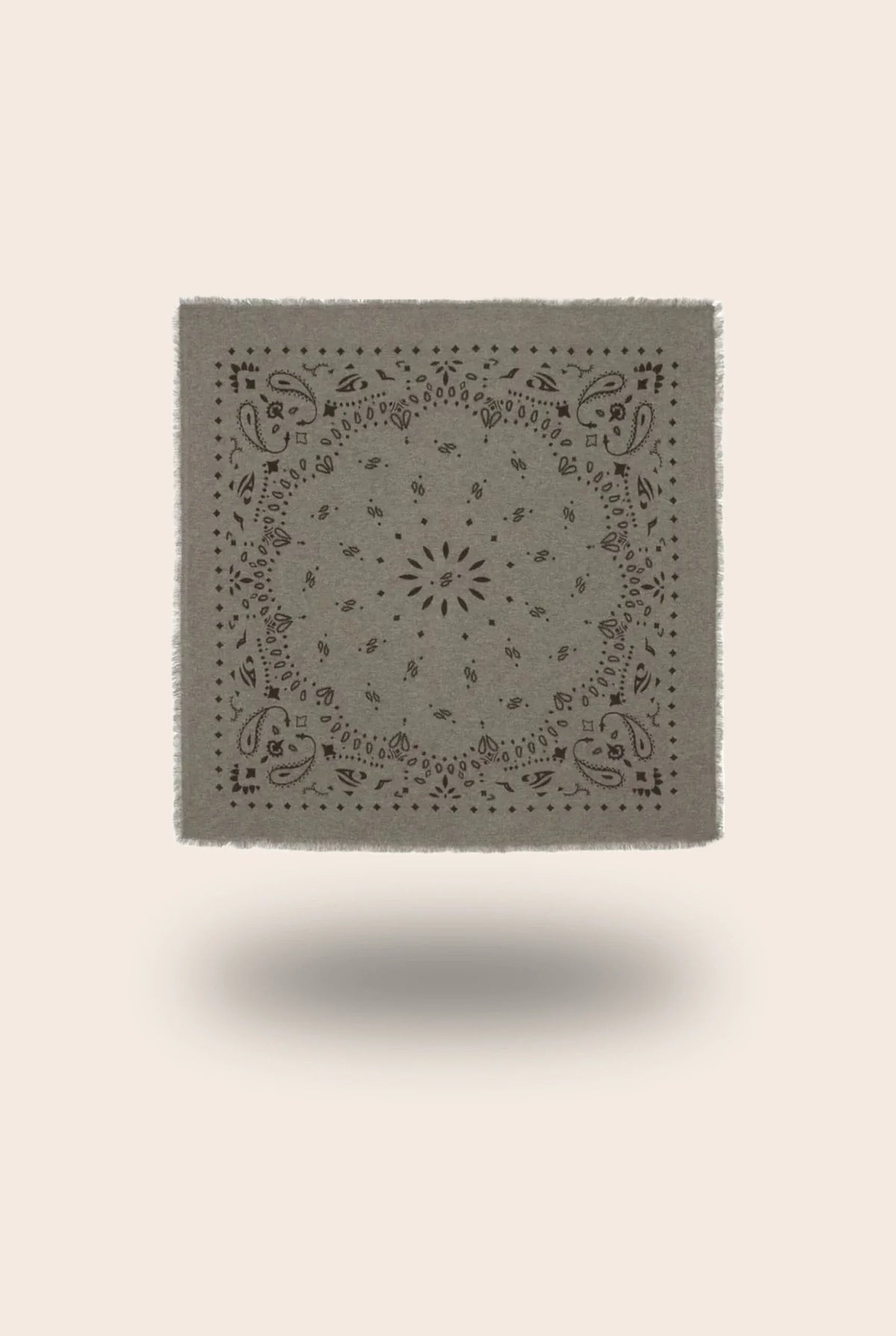 Écharpe femme taupe