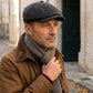 Casquette gavroche chevrons porté - extérieur