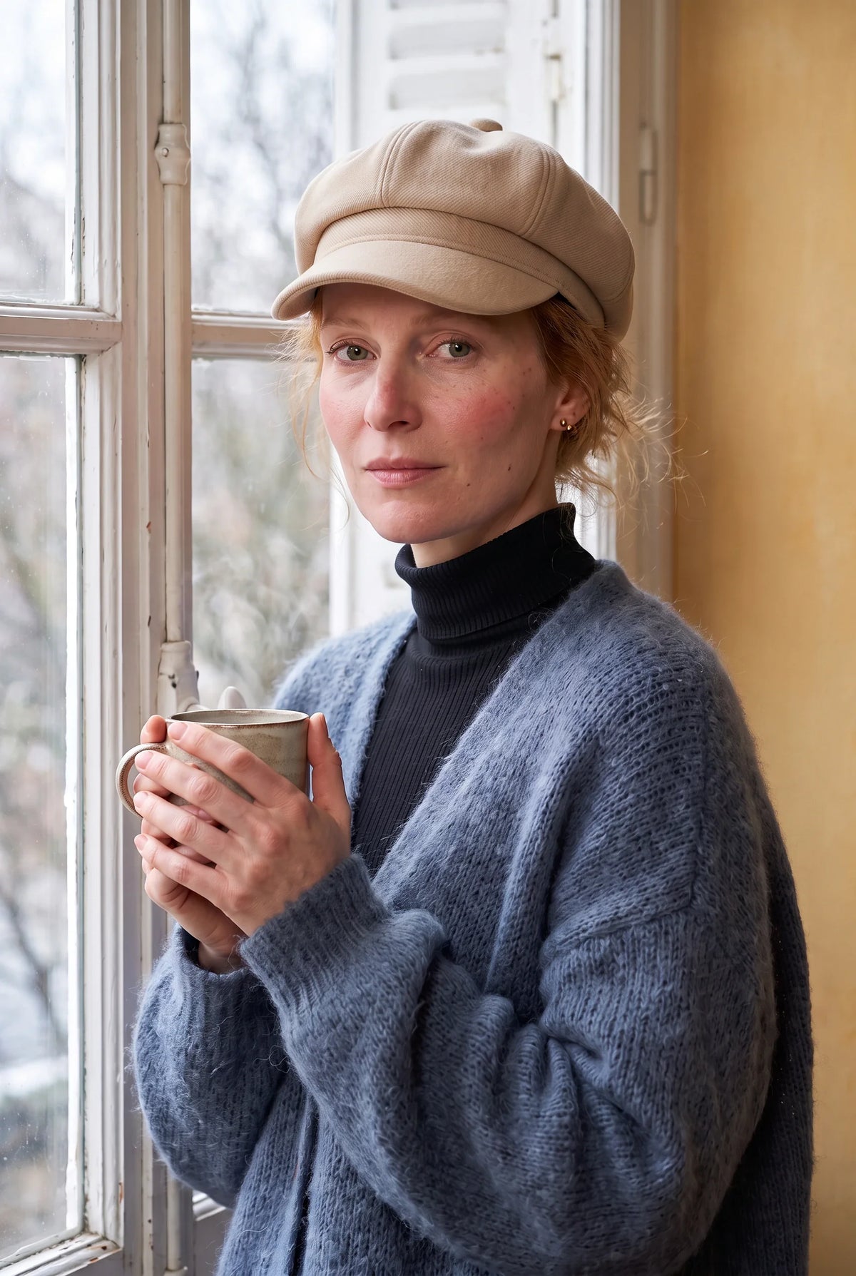 Casquette Arty femme porté - intérieur