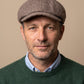 Casquette gavroche chevrons porté - photo studio