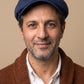 Casquette gavroche coton portée - photo studio