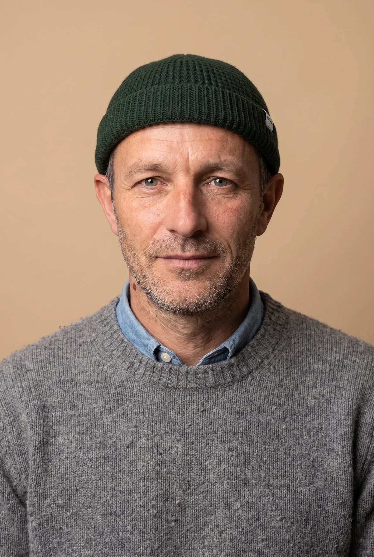 Docker tricot porté - photo studio